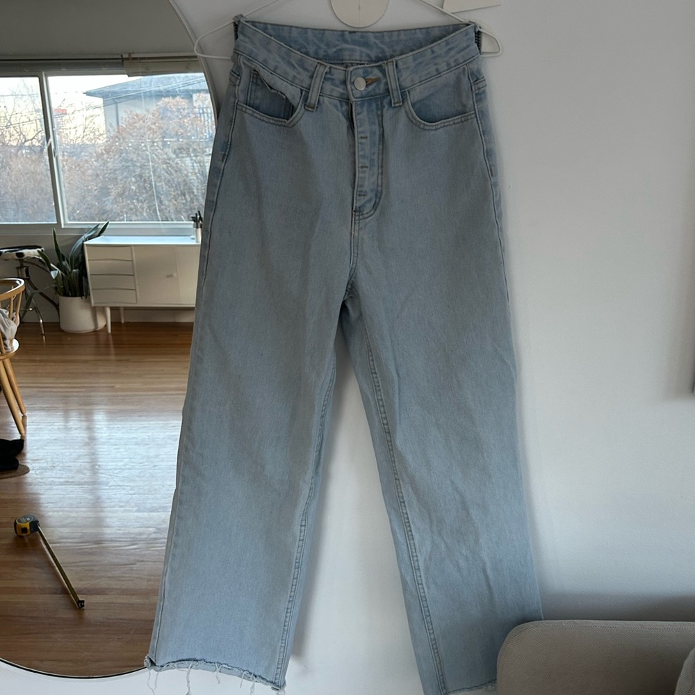 High rise Wide leg Jeans